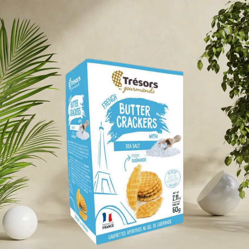 Tresors Butter Crackers Sea Salt