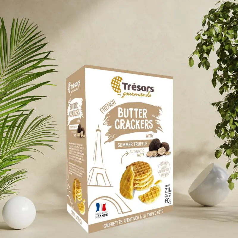 Tresors Butter Crackers Summer Truffle